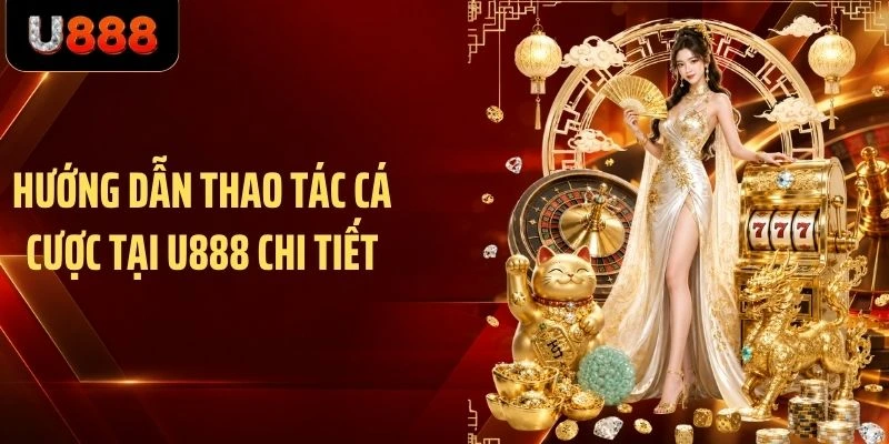 Hướng dẫn thao tác cá cược tại U888 chi tiết