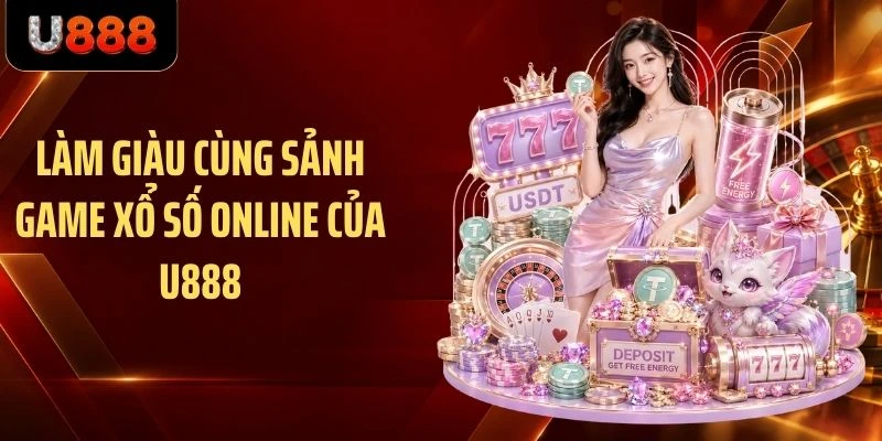 Làm giàu cùng sảnh game xổ số online của U888