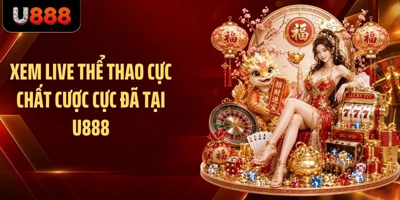Xem live thể thao cực chất cược cực đã tại U888
